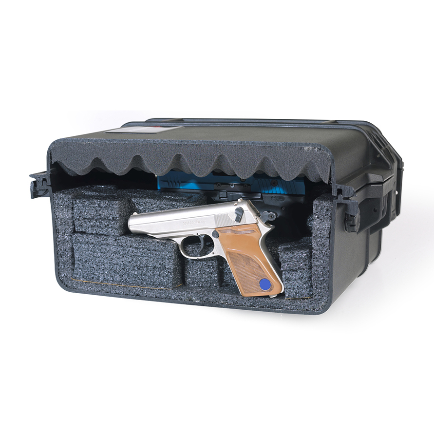 3+2 Pistol Cases Borucase Professional Hard Cases